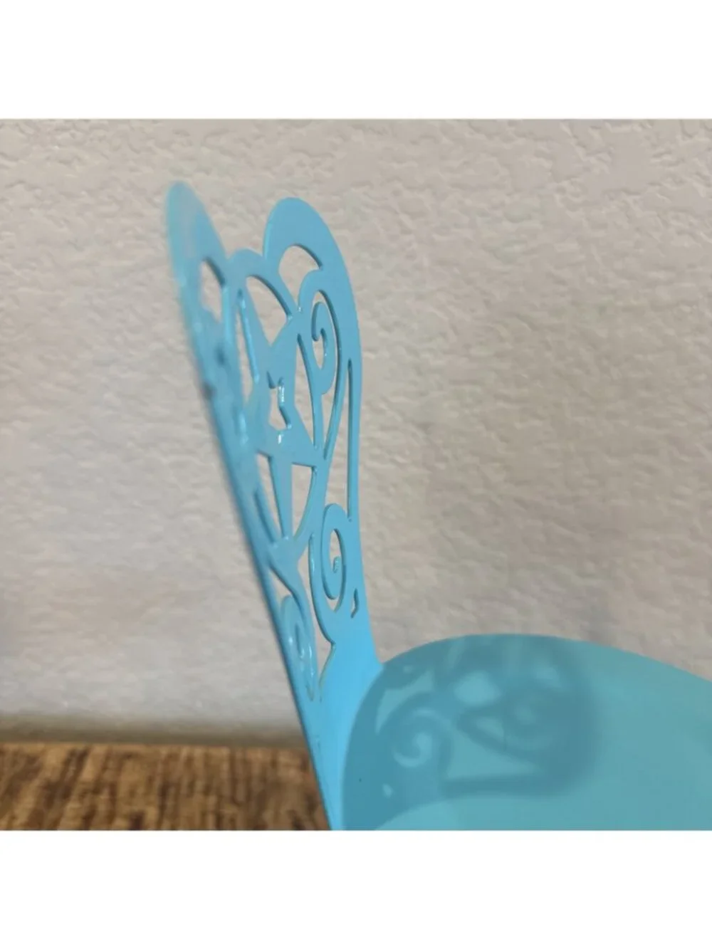 American Girl Doll Gourmet Kitchen Metal Chair Blue Color Metal Retired Star